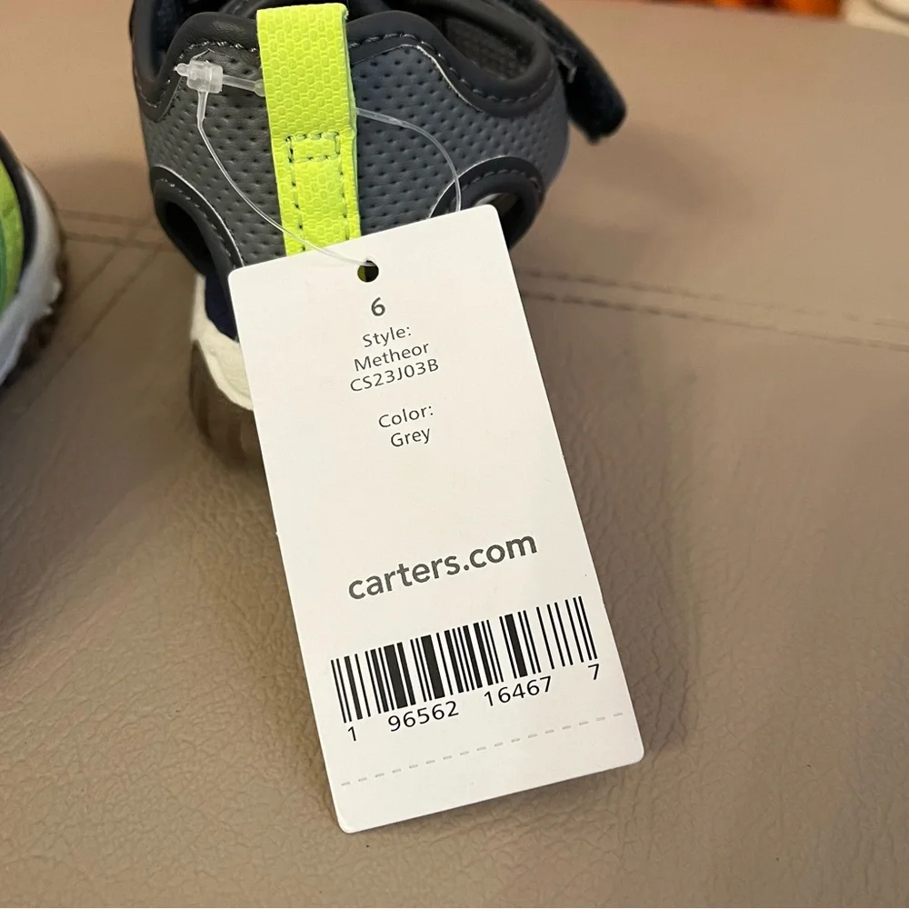❗️🆕Carters Metheor Toddler Boys Athletic Sandals❗️